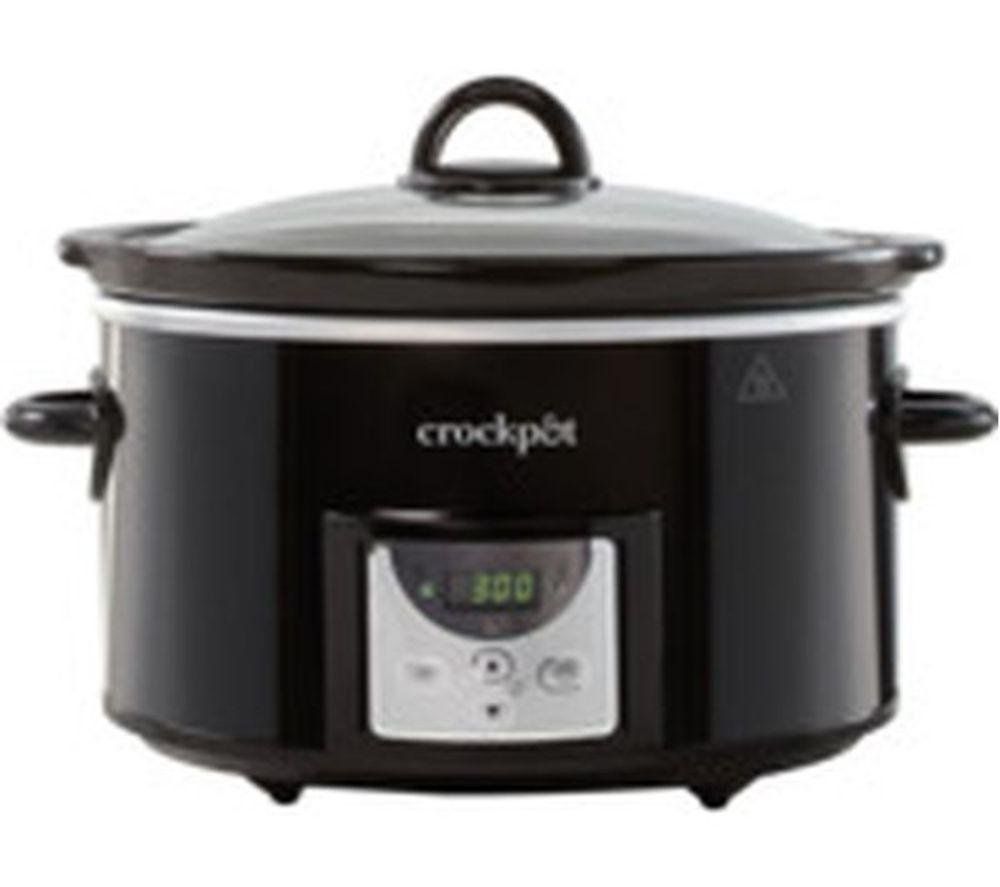 BREVILLE CSC113 Digital Slow Cooker - Black, Black - Image 1
