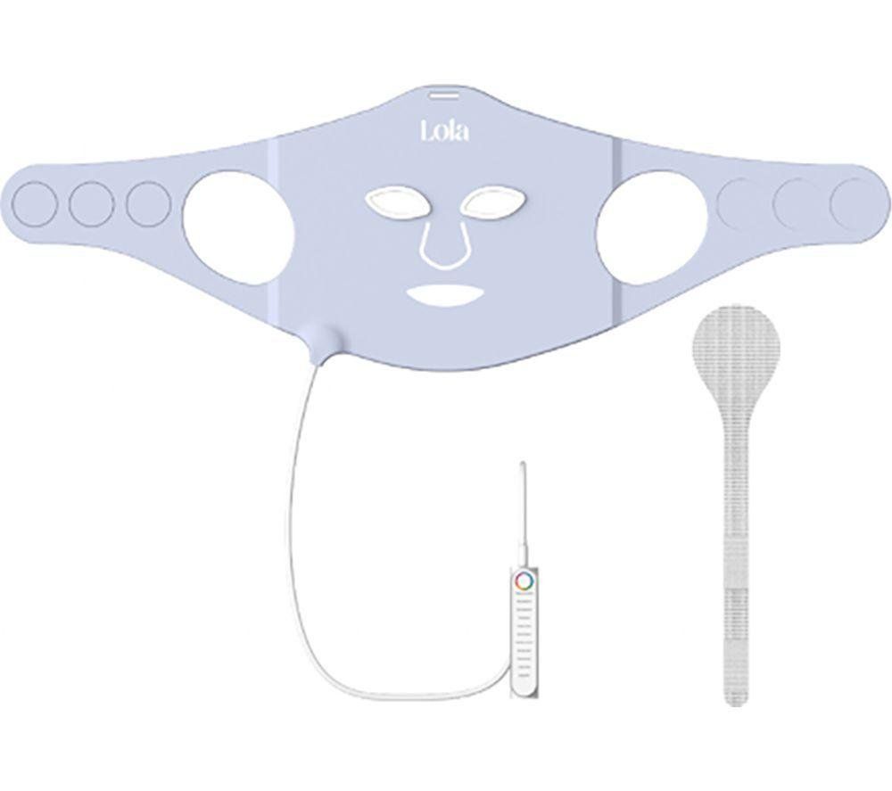LOLA Superglow LED Face Mask - Baby Blue, Blue - Image 1