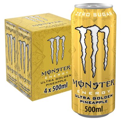 Monster Ultra Energy Golden Pineapple - Thumbnail 2