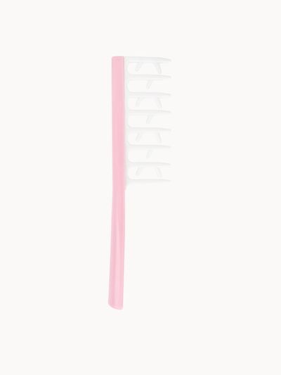 Brushworks Women's Smoothing Curl Comb in Pink
