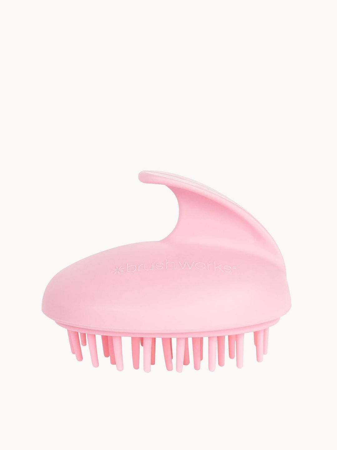 Brushworks Women's Scalp Massaging Brush in Pink - Image 1