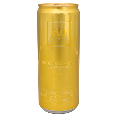 AU Vodka Pineapple Premixed Can Multipack, 12 x 330 ml