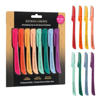 Hollywood Browzer Dermaplaner Browzer - Pack of 8 in Clear