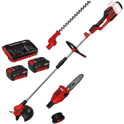 Einhell GE-LM 36/4in1 Li 36v Cordless Brushless High Reach Multi Tool 2 x 4ah Li-ion Twin or Dual Battery Charger