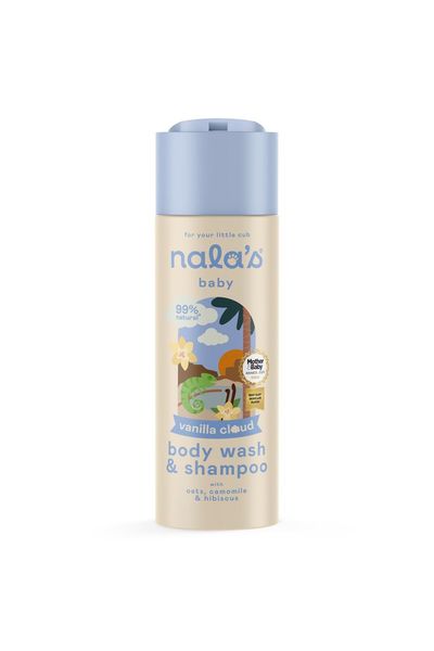 Nala's Baby Body Wash & Shampoo Vanilla Cloud 200ml