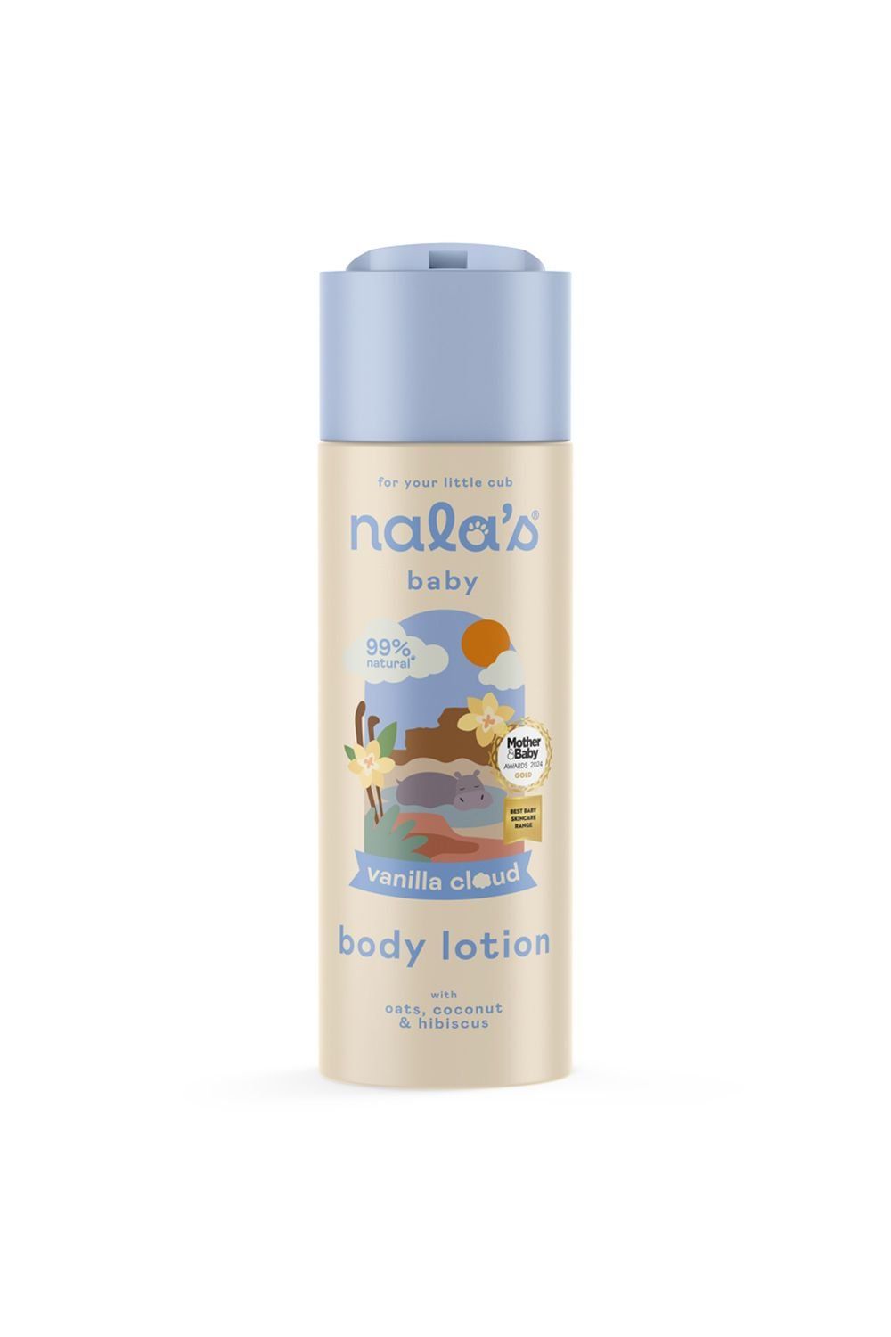 Nala's Baby Body Lotion Vanilla Cloud 200ml - Image 1