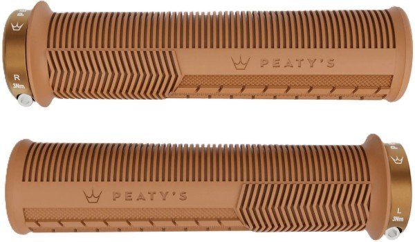 Peatys Monarch Mushroom Lock On Handlebar Grips - Image 1