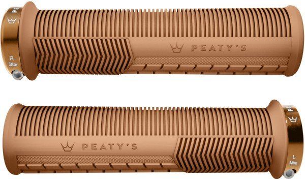 Peatys Monarch Mushroom Lock On Handlebar Grips - Image 1