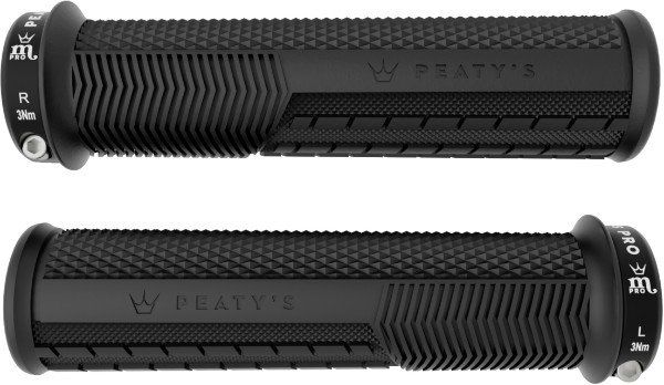 Peatys Monarch Pro Knurl Lock On Handlebar Grips