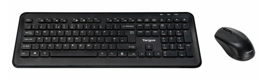 Targus AKM610UK keyboard Mouse included Universal RF Wireless QWERTY English Black - Image 1