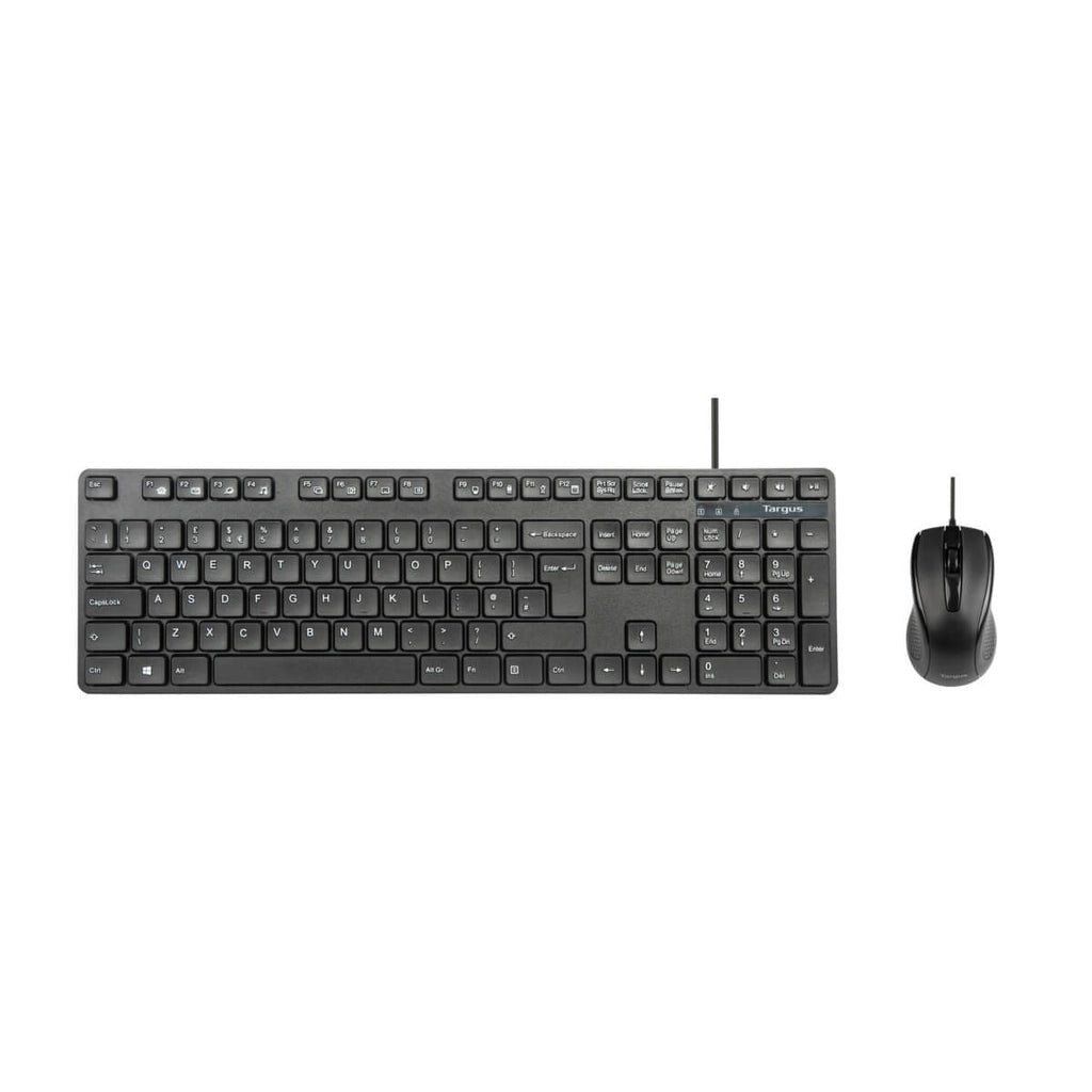 Targus AKM622UK keyboard Mouse included Universal USB QWERTY UK English Black - Image 1