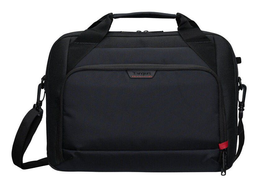 Targus EcoSmart 35.6 cm (14") Briefcase Black, Red - Image 1