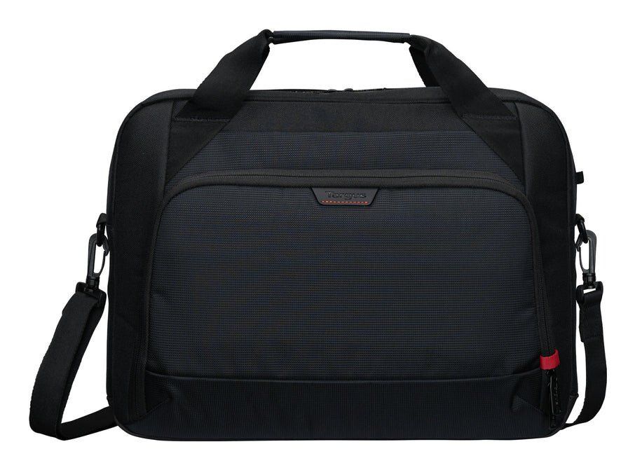 Targus EcoSmart 40.6 cm (16") Briefcase Black, Red - Image 1