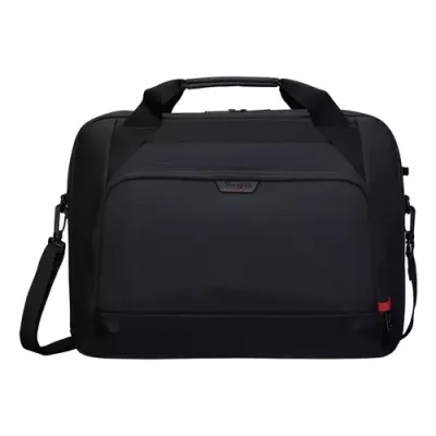 Targus EcoSmart 45.7 cm (18") Briefcase Black, Red - Thumbnail 2
