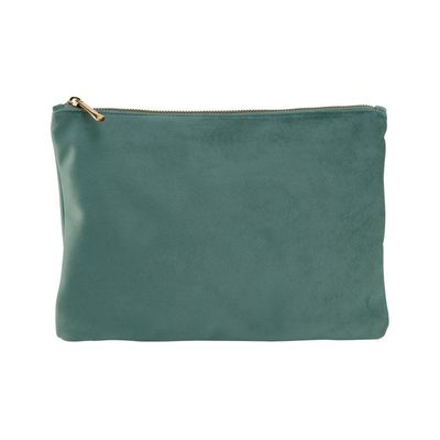 Bagbase Velvet Cosmetic Case - Jade