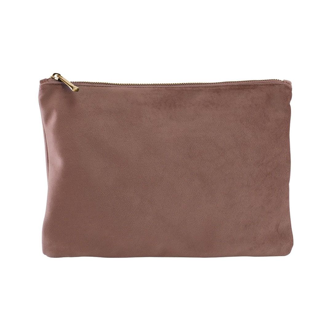 Bagbase Velvet Cosmetic Case - Rose Quartz - Image 1