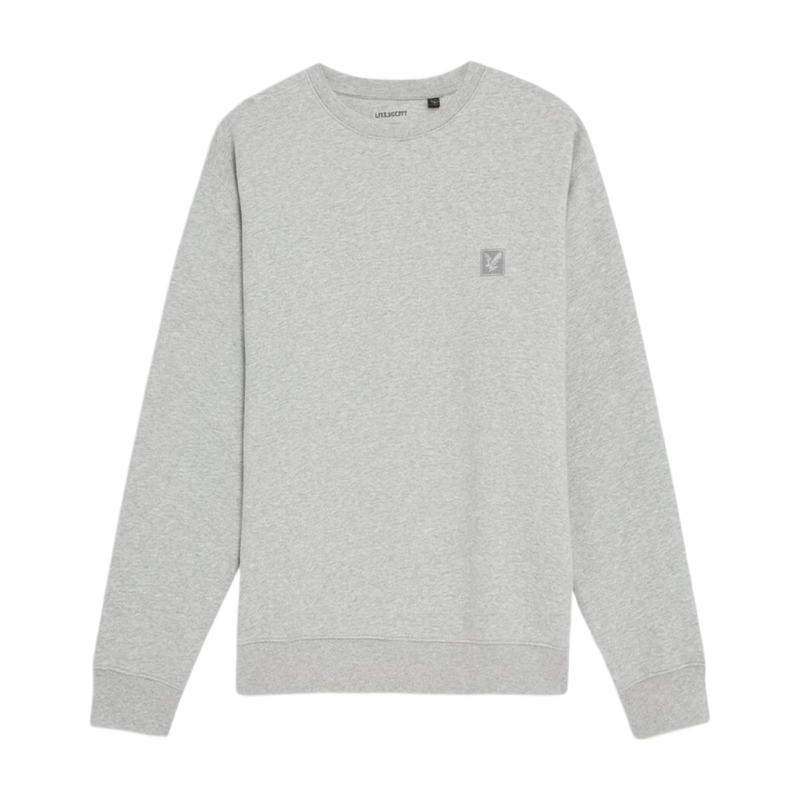 Lyle & Scott Men's Loungewear Crew Neck Pullover in Light Grey Marl - Image 1