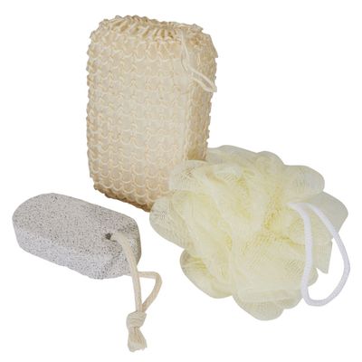 Seasons Harmony Bathroom Accessory Set in Natural