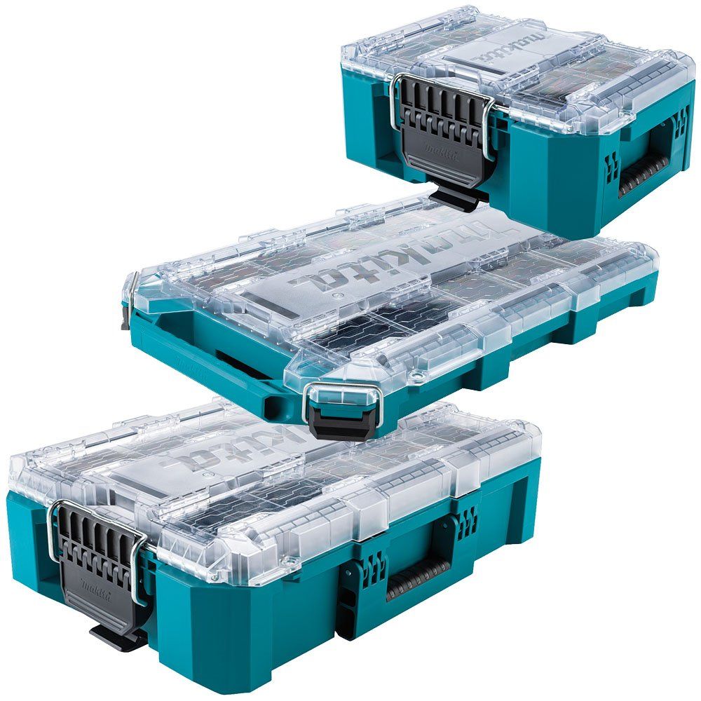 Makita 3 Piece MakTrak Organiser Kit - Image 1