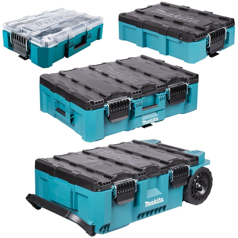 Makita 4 Piece MakTrak Tool Box Kit - Image 1