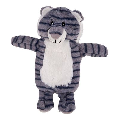 K Collection Tiger 3D 750ml Hot Water Bottle And Cover - Grey - Thumbnail 2