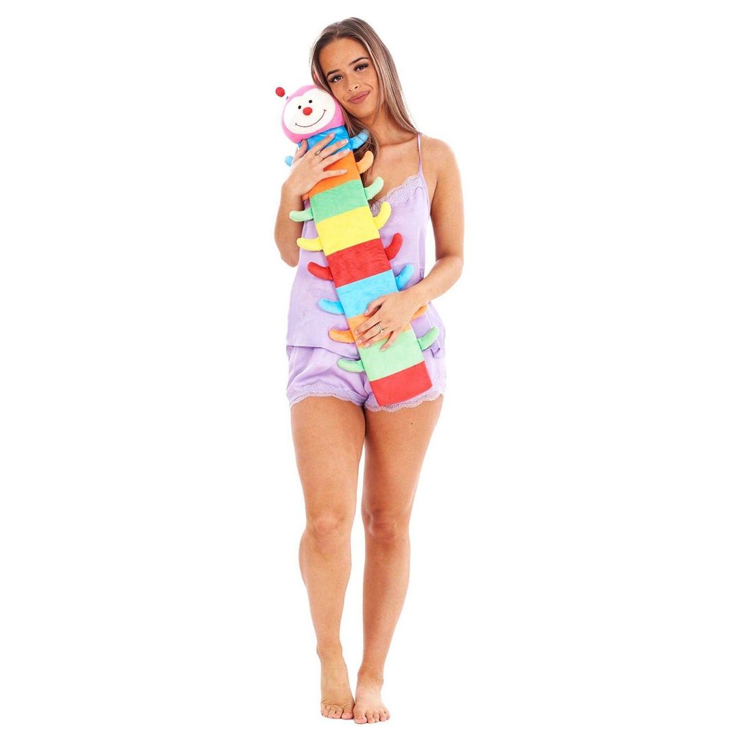 K Collection Caterpillar Extra Long 2L Hot Water Bottle & Cover - Image 1