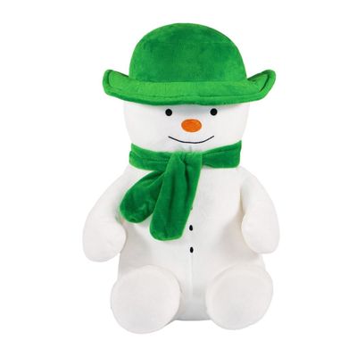 K Collection Snowman 3D 750ml Hot Water Bottle & Cover in White