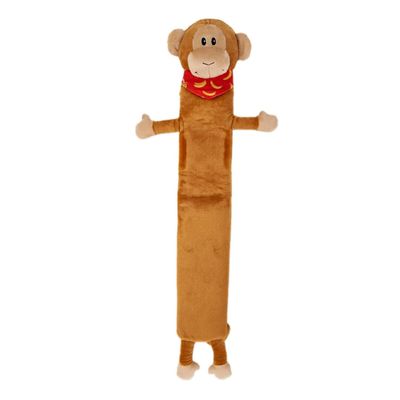 K Collection Monkey Extra Long 2L Hot Water Bottle & Cover in Brown