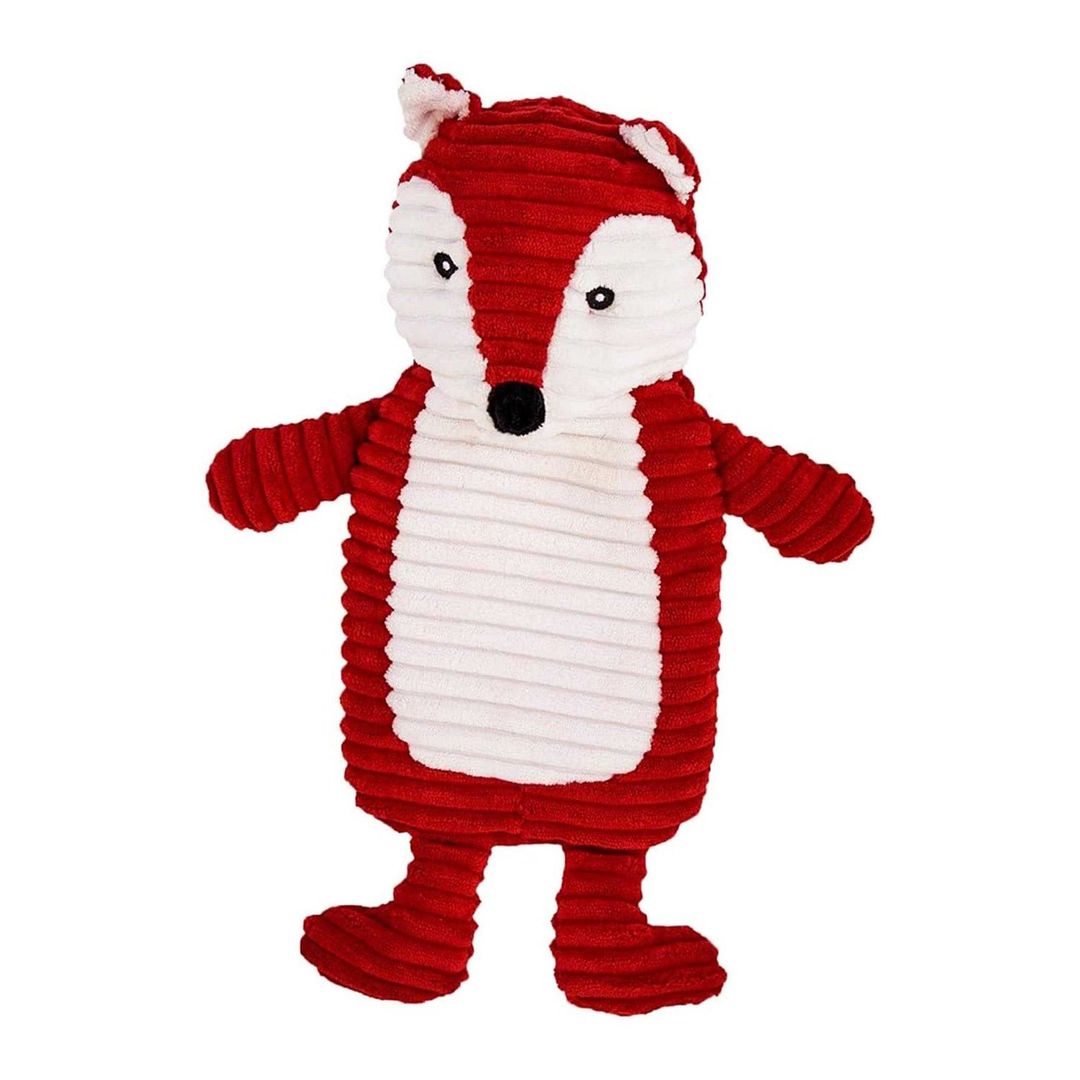 K Collection Fox 3D 750ml Hot Water Bottle & Cover in Red - Image 1