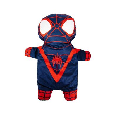 Spider-Man: Miles Morales 3D 750ml Hot Water Bottle And Cover - Blue/Red - Thumbnail 2