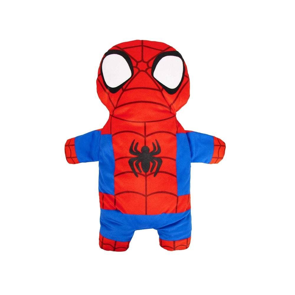 Spider-Man 3D Peter Parker Hot Water Bottle And Cover - Red/Blue - Image 1