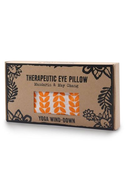 KDMD Agnes Cat Yoga Wind Down Eye Pillow With Mandarin Essential Oils