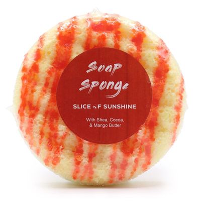 Slice of Sunshine Soap Sponge with Exfoliating Texture - Multi