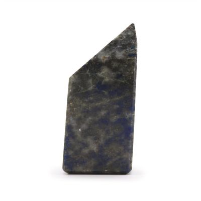 Afghan Lapis Lazuli Gemstone Point 6cm Half Kg Blue Decor - Grey