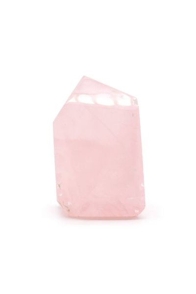 Indian Rose Quartz Gemstone Point 6cm Polished Half Kg - Baby Pink - Thumbnail 2