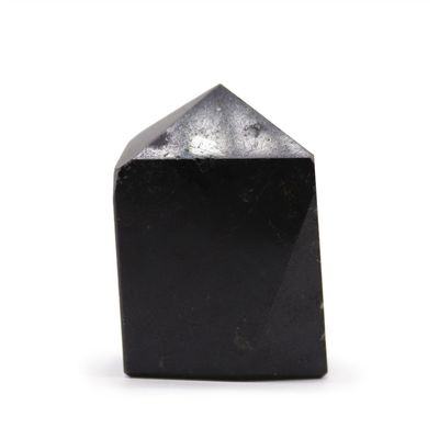 Indian Tourmaline Gemstone Point Approx 6cm 0 5kg Polished - Black