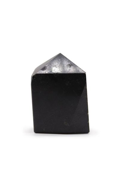Indian Tourmaline Gemstone Point Approx 6cm 0 5kg Polished - Black - Thumbnail 2