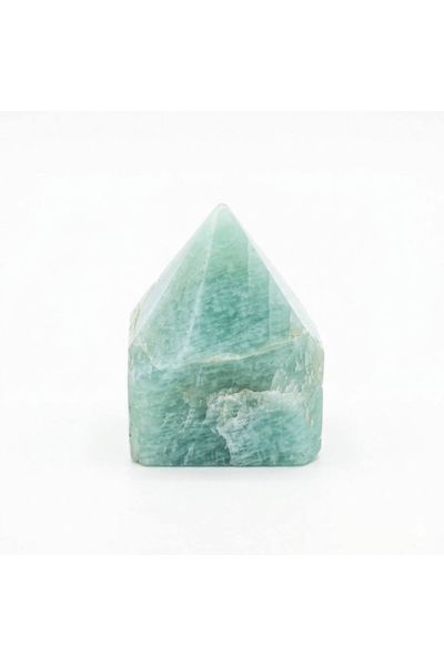 Indian Amazonite Top Polished Point Set of 5 to 6 Pieces - Turquoise - Thumbnail 2