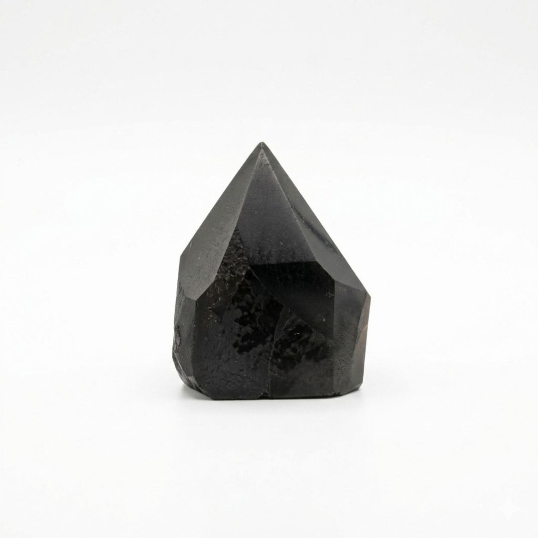 Indian Tourmaline Top Polished Point Set 5 to 6 - Black - Image 1