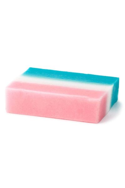 Pack of 13 Baby Powder Soap Bars Creamy Glycerine - Dusty Pink - Thumbnail 2