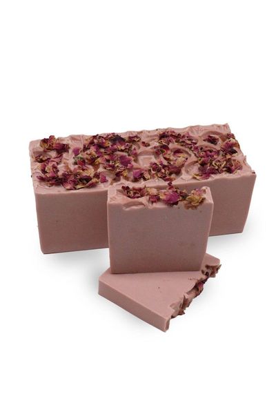 Pack of 13 Rose and Vanilla Soap Bars Blush Pink - Pink - Thumbnail 2