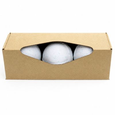 Sleepy Head Potion Bath Bomb Set of 3 Lavender Marjoram - White
