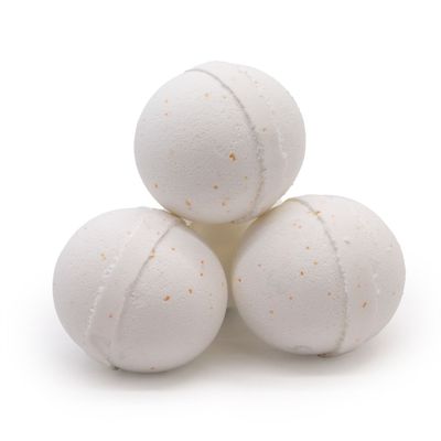Total Detox Potion Bath Bomb Trio - White