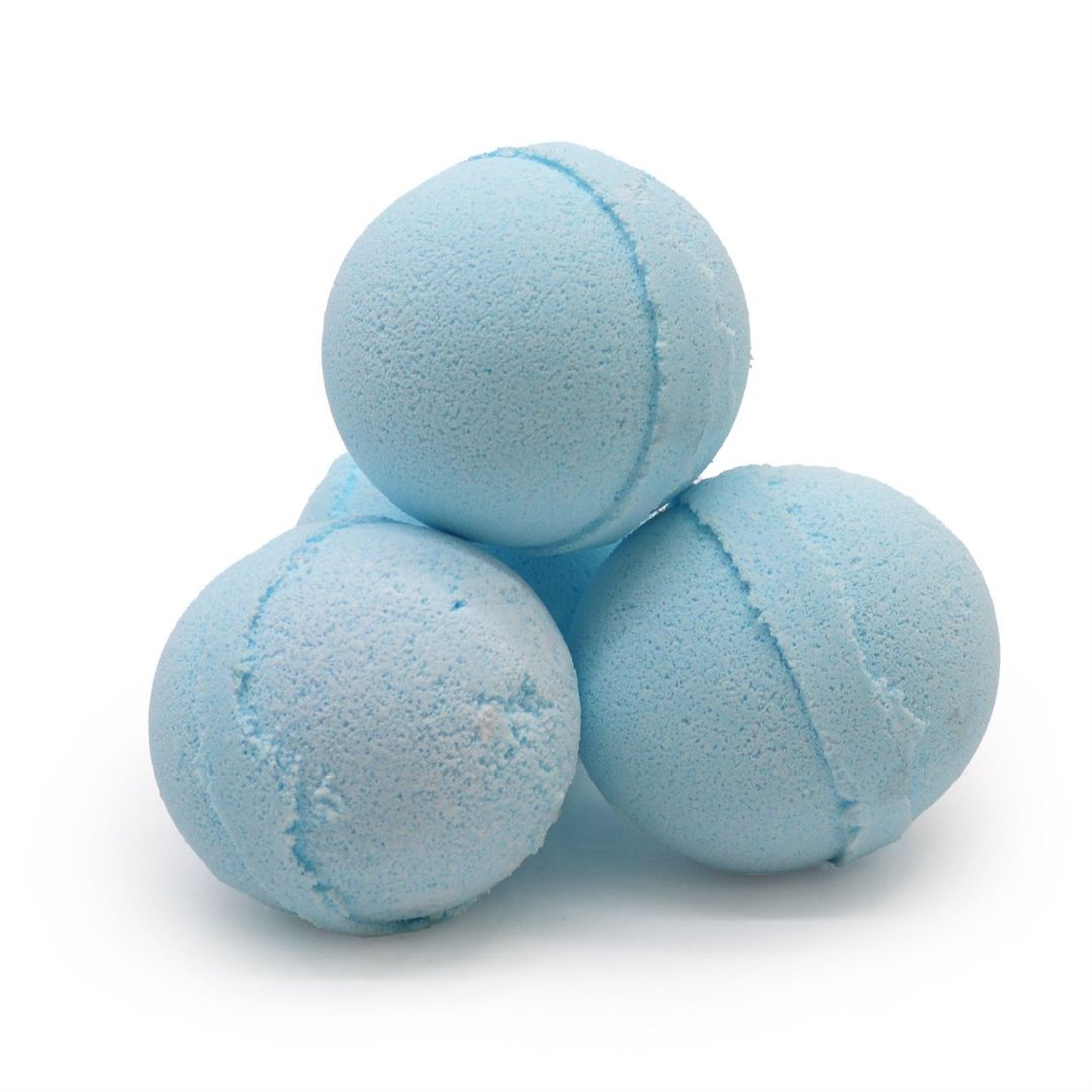 Total Unwind Potion Lavender Sweet Orange Bath Bomb Set of 3 - Blue - Image 1