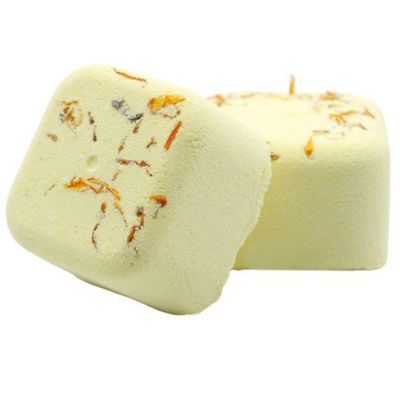 Focus Booster Aromatherapy Shower Steamers Spearmint Lemon Eucalyptus - Yellow