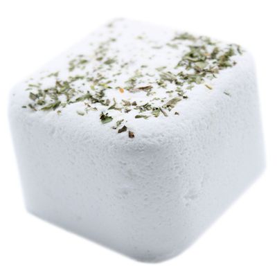 Energising Aromatherapy Shower Steamers Mint and Eucalyptus 6 Pack - White