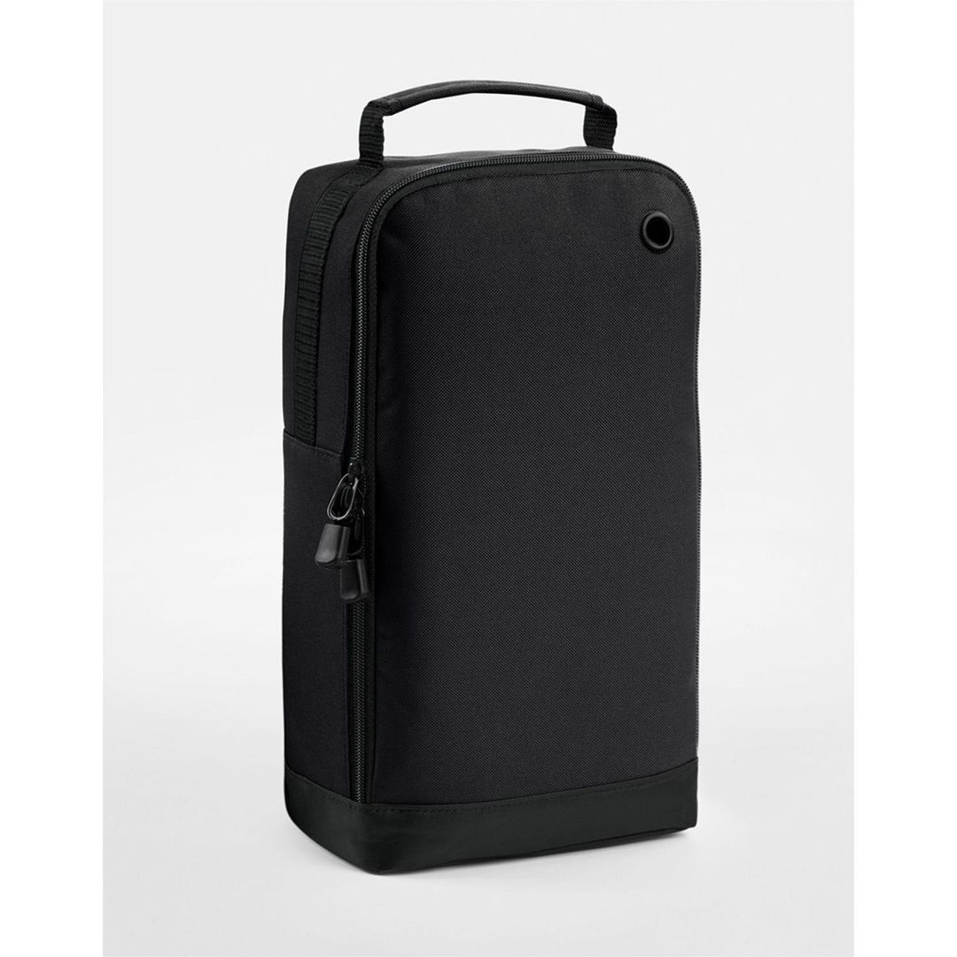 Bagbase Athleisure Accessory Bag - Black/Grey - Image 1