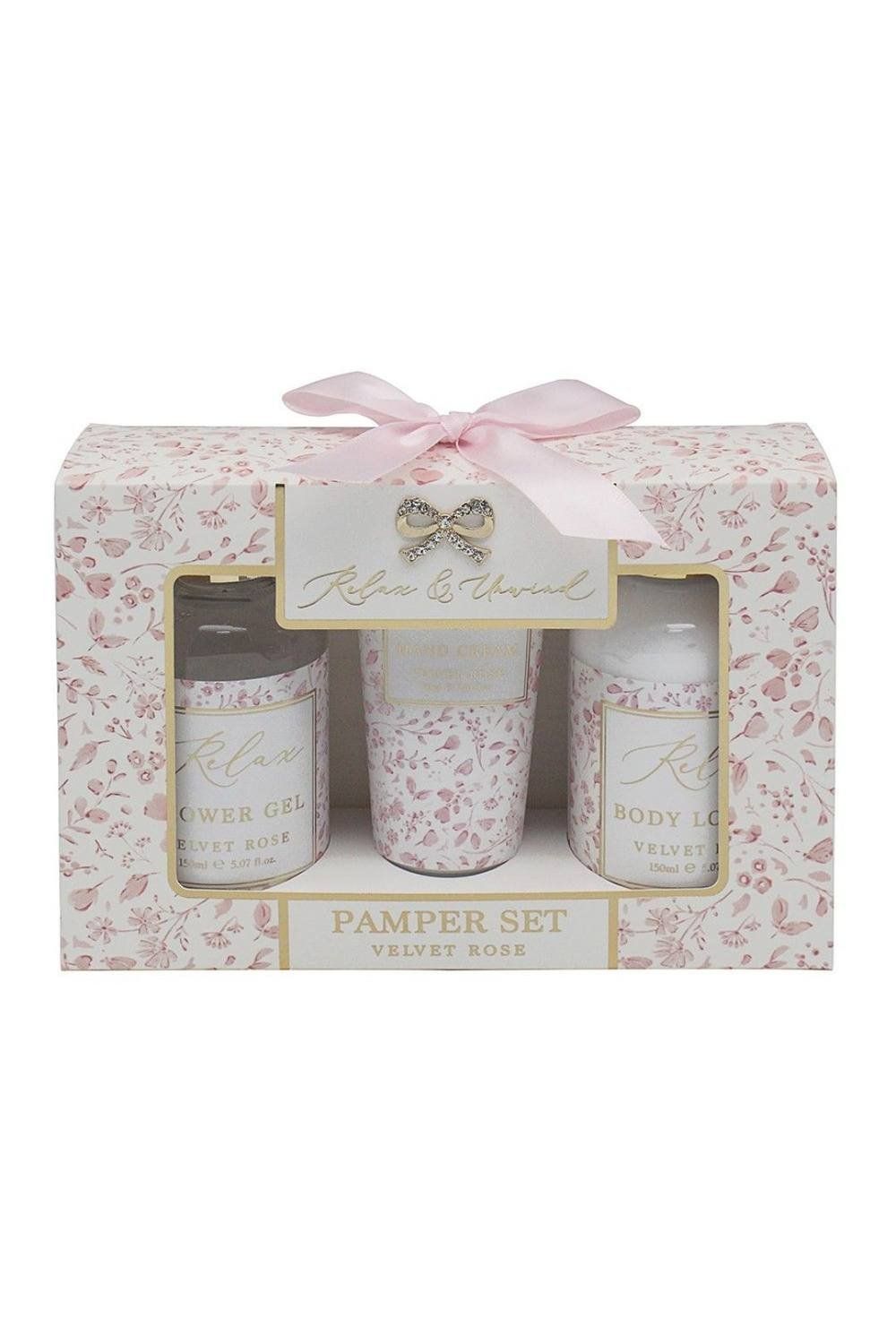 KDMD Velvet Rose Body Care Set White - Image 1