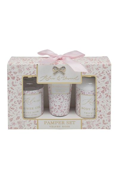 KDMD Velvet Rose Body Care Set White