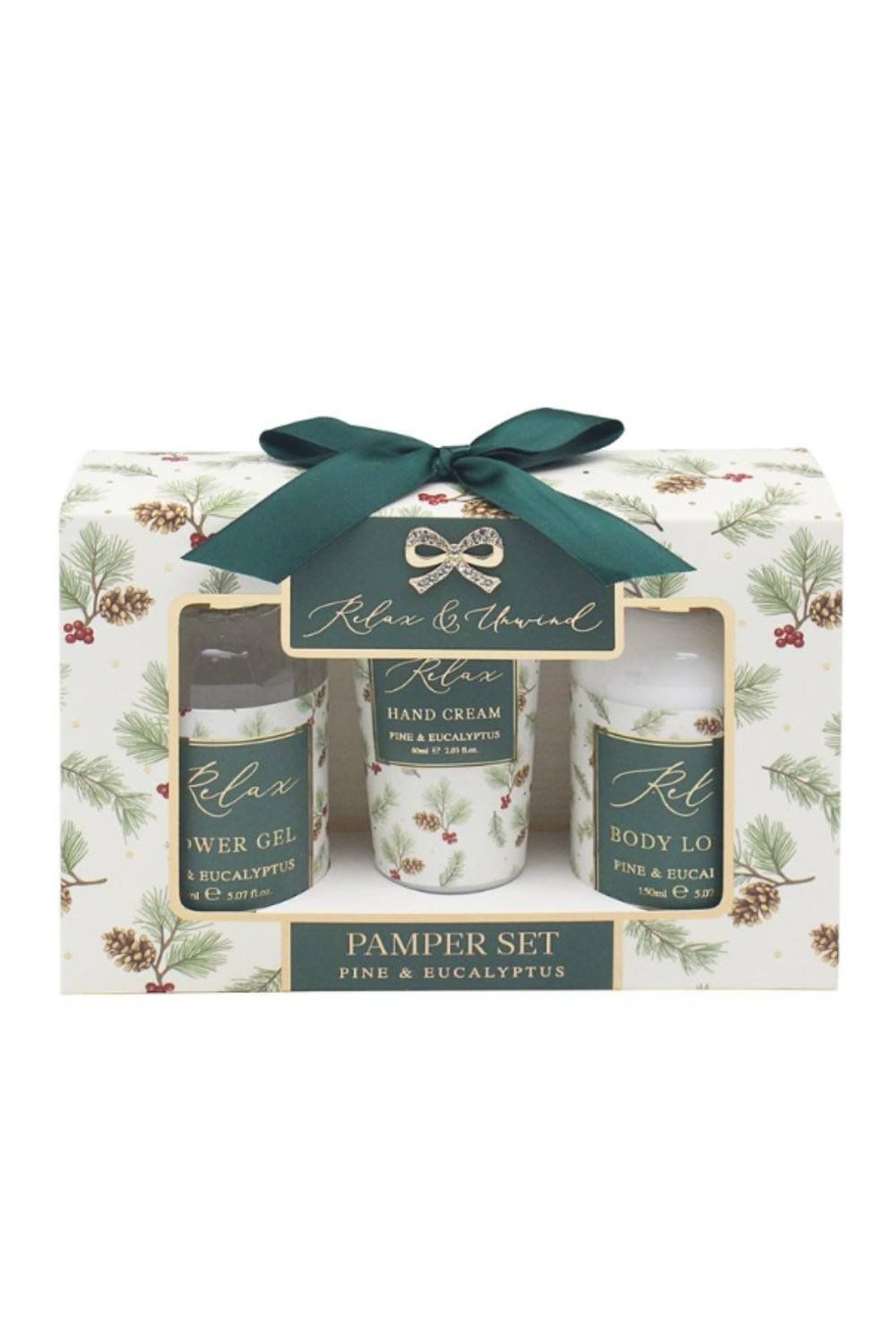 KDMD Xmas Madeleine Pamper Set Teal - Image 1